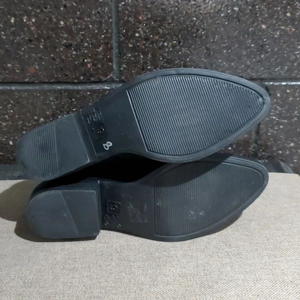 JEFFREY CAMPBELL BLACK CLASSIC RUBBER RAINBOOTS SIZE 9